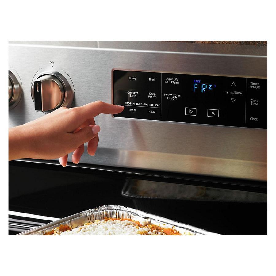 Whirlpool - 6.4 cu. ft Electric Range in Stainless - YWFE775H0HZ