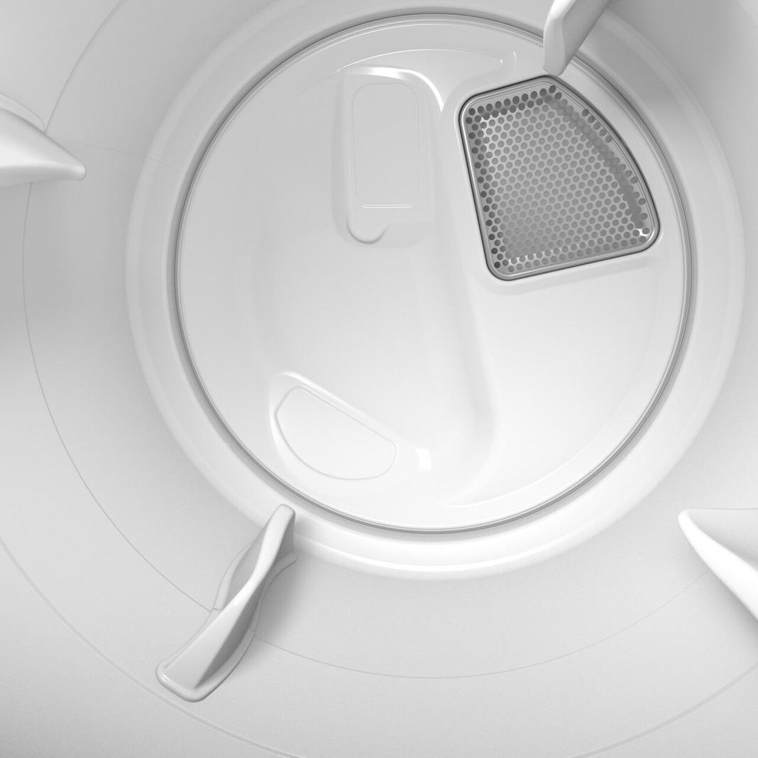 Whirlpool - 7.4 cu. Ft Electric Dryer in White - YWHD560CHW