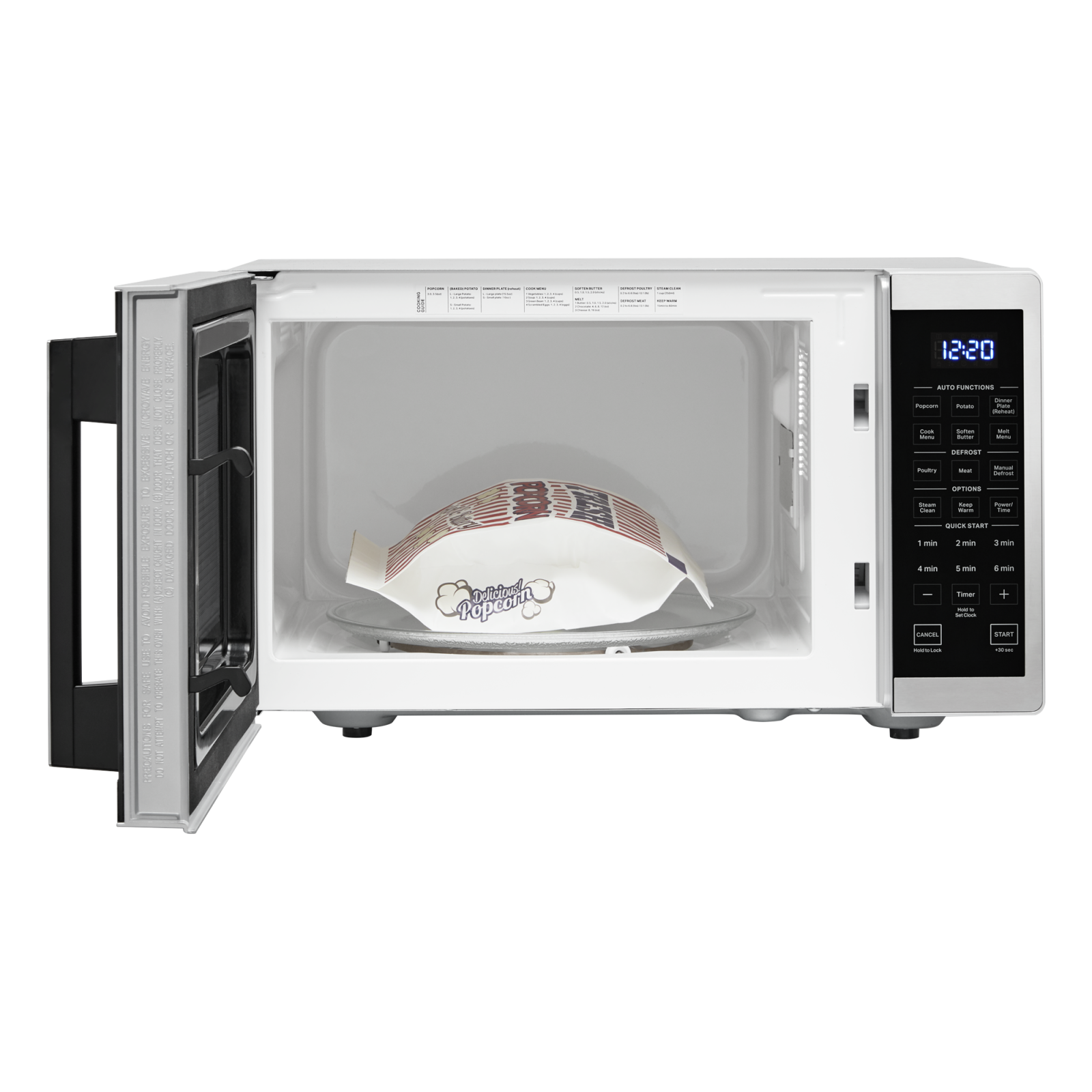 Whirlpool - 0.9 cu. Ft Counter top Microwave in Stainless - YWMC30309LS