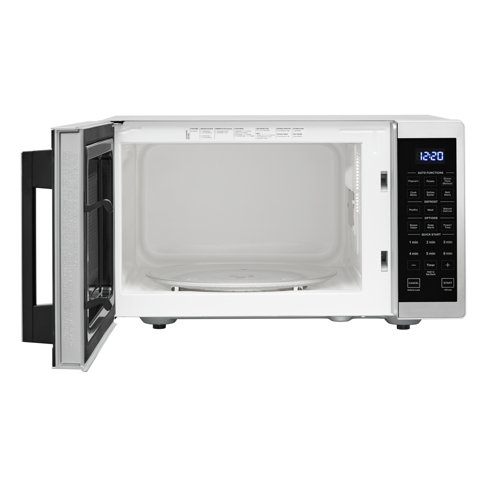 Whirlpool - 0.9 cu. Ft Counter top Microwave in Stainless - YWMC30309LS