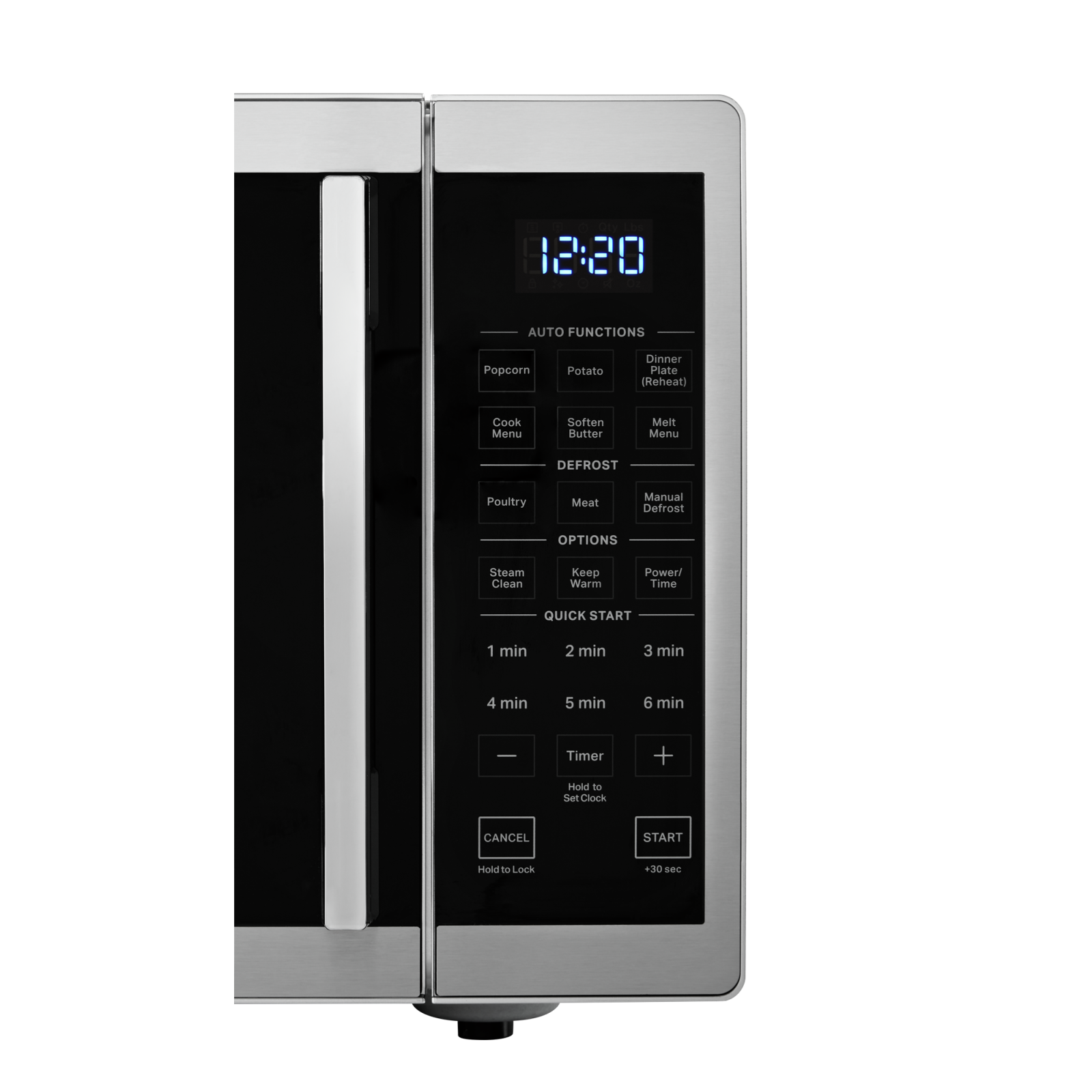 Whirlpool - 0.9 cu. Ft Counter top Microwave in Stainless - YWMC30309LS