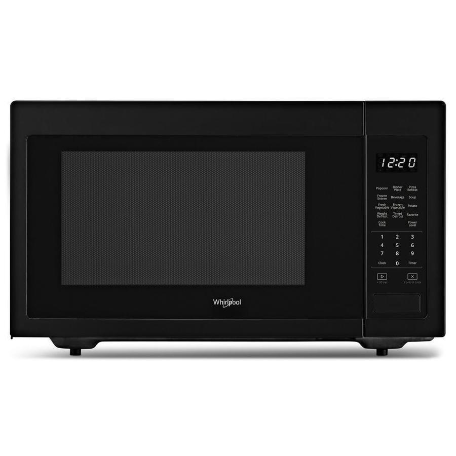 Whirlpool - 1.6 cu. Ft Counter top Microwave in Black - YWMC30516HB