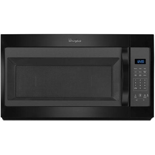 Whirlpool - 1.7 cu. Ft Over the range Microwave in Black - YWMH31017HB
