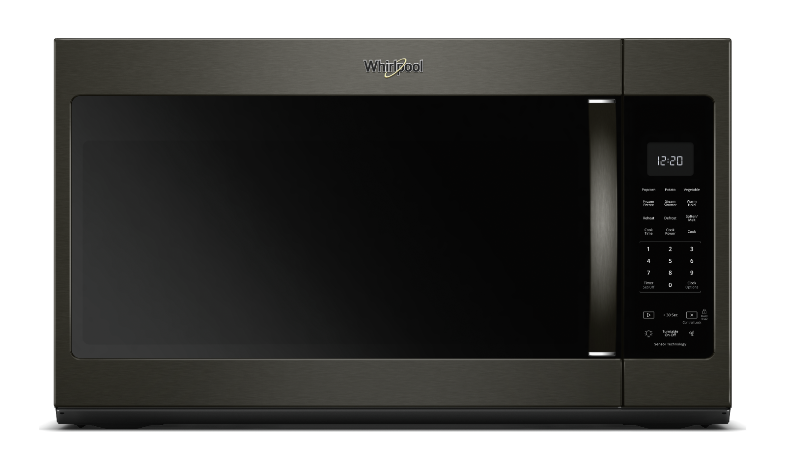 Whirlpool - 1.9 cu. Ft Over the range Microwave in Black Stainless - YWMH32519HV