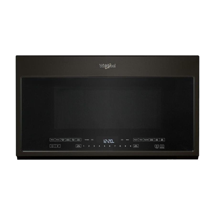 Whirlpool - 2.1 cu. Ft Over the range Microwave in Black Stainless - YWMH54521JV