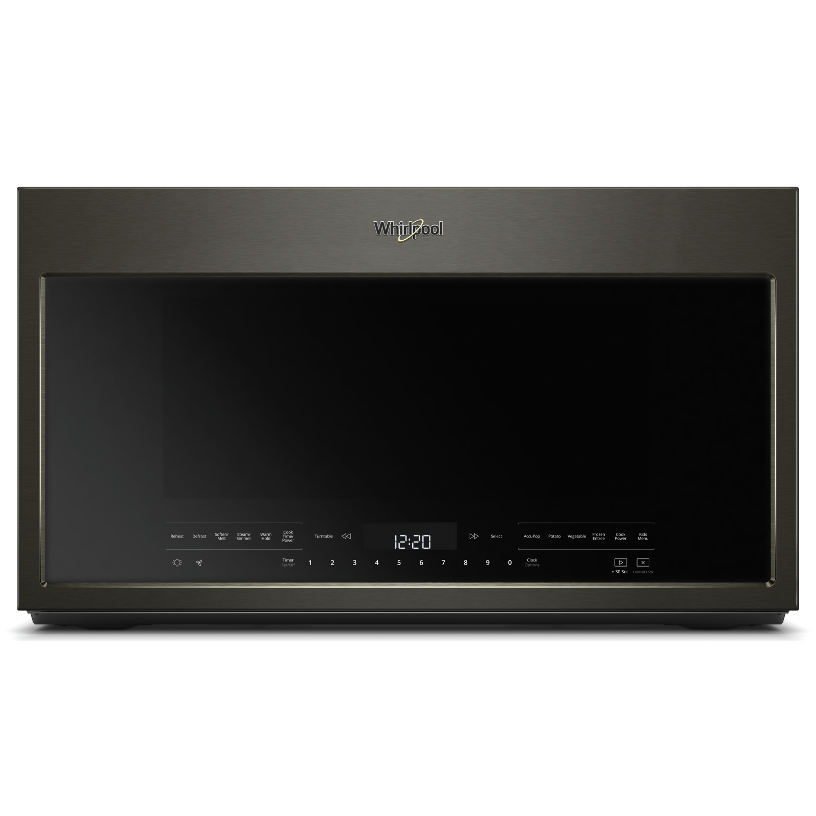 Whirlpool - 2.1 cu. Ft Over the range Microwave in Black Stainless - YWMH75021HV