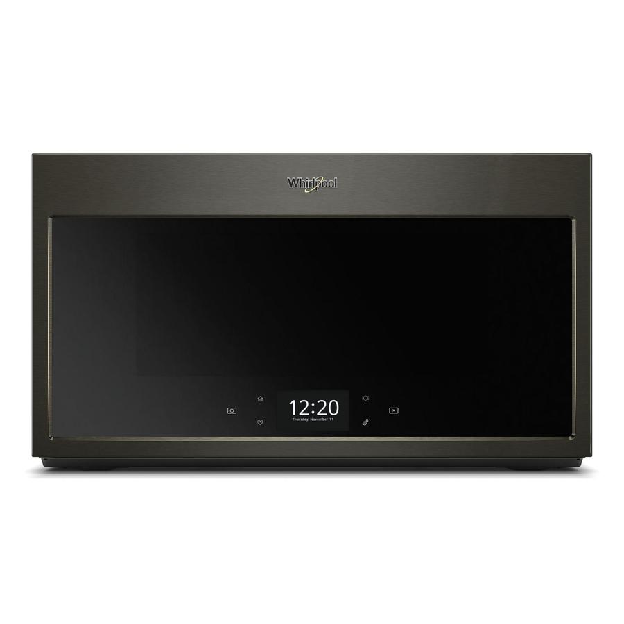 Whirlpool - 1.9 cu. Ft Over the range Microwave in Black Stainless - YWMHA9019HV