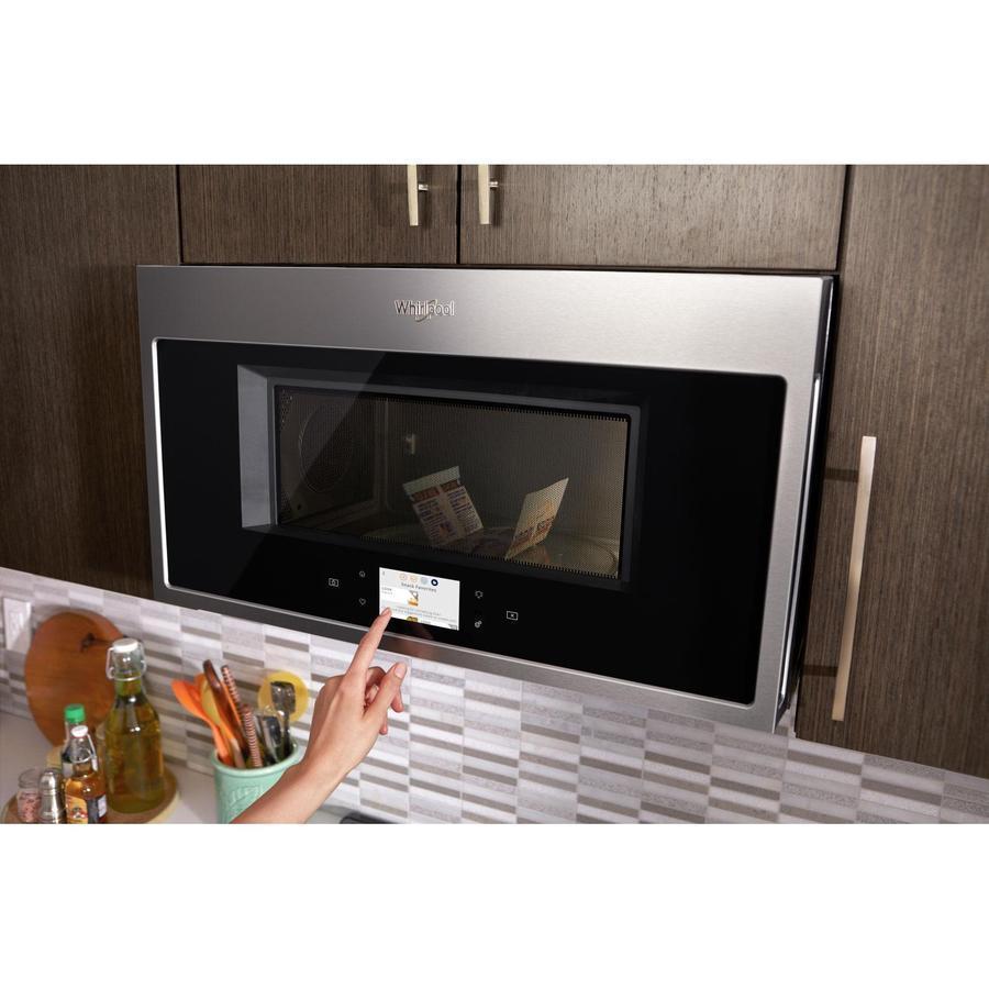 Whirlpool - 1.9 cu. Ft Over the range Microwave in Stainless - YWMHA9019HZ
