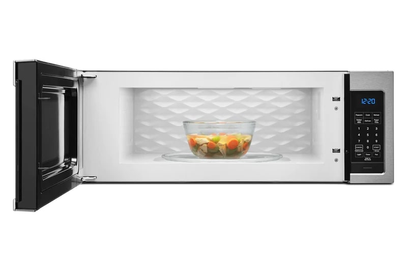 Whirlpool - 1.1 cu. Ft Over the range Microwave in Stainless - YWML35011KS