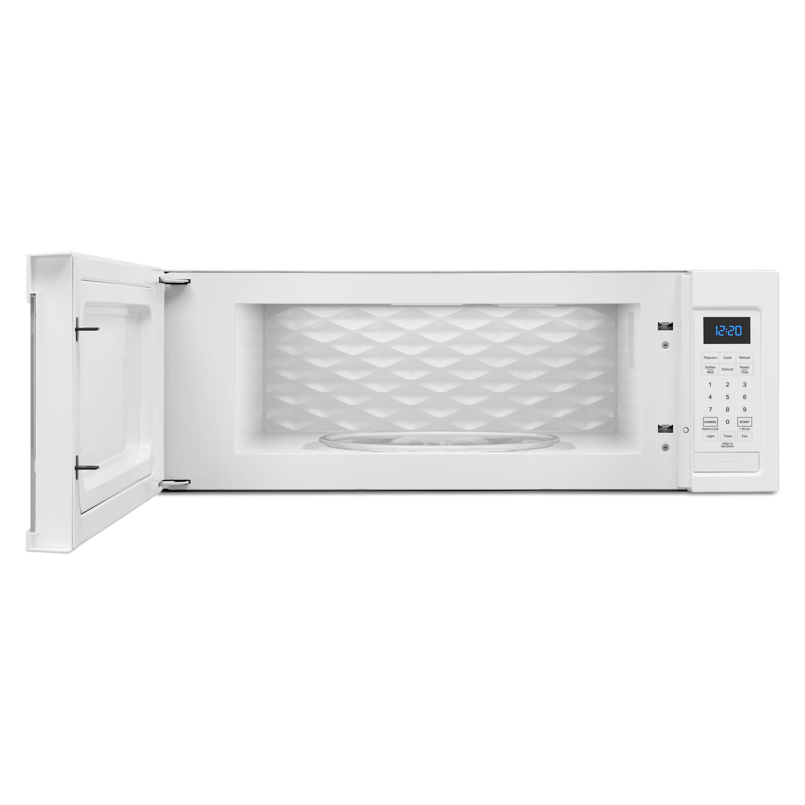 Whirlpool - 1.1 cu. Ft Over the range Microwave in White - YWML35011KW