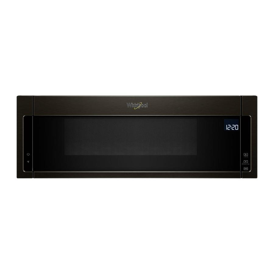 Whirlpool - 1.1 cu. Ft Over the range Microwave in Black Stainless - YWML75011HV