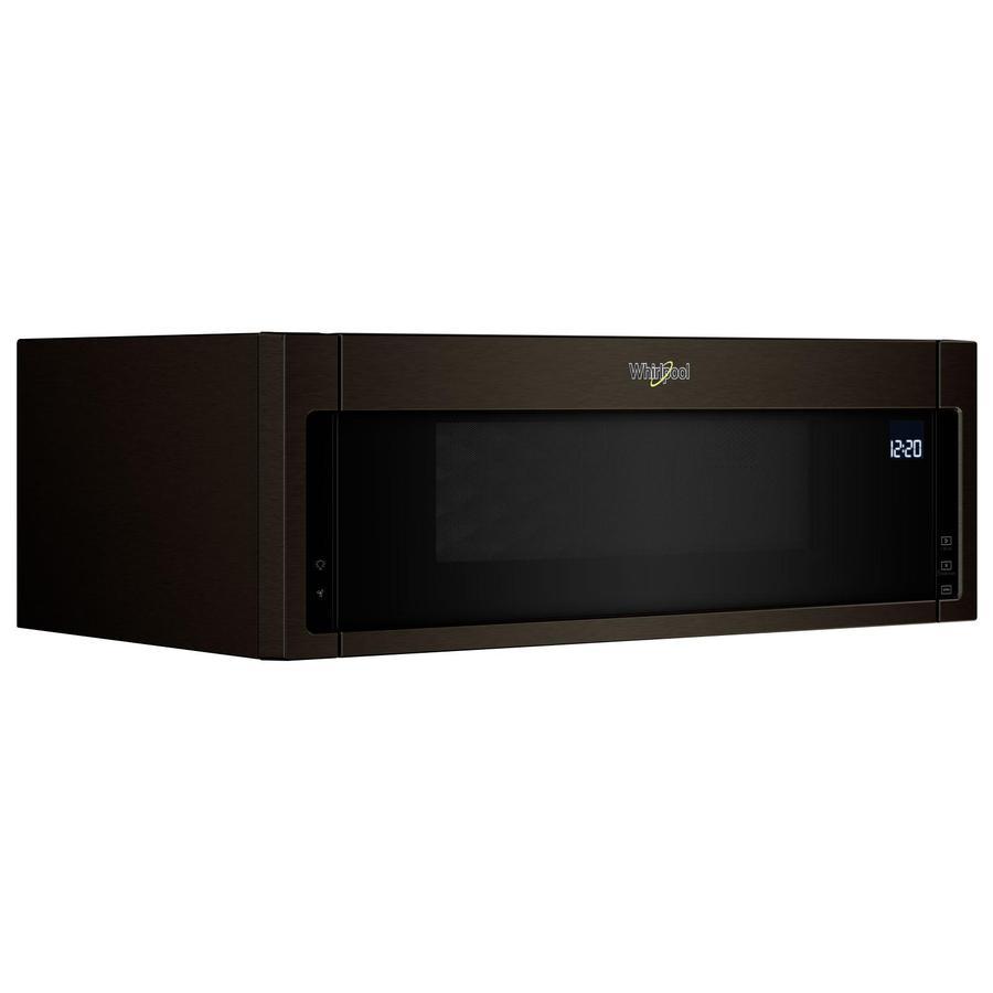 Whirlpool - 1.1 cu. Ft Over the range Microwave in Black Stainless - YWML75011HV