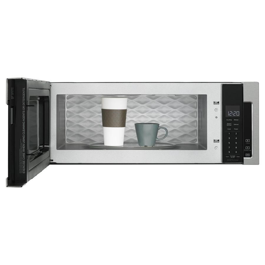 Whirlpool - 1.1 cu. Ft Over the range Microwave in Stainless - YWML75011HZ
