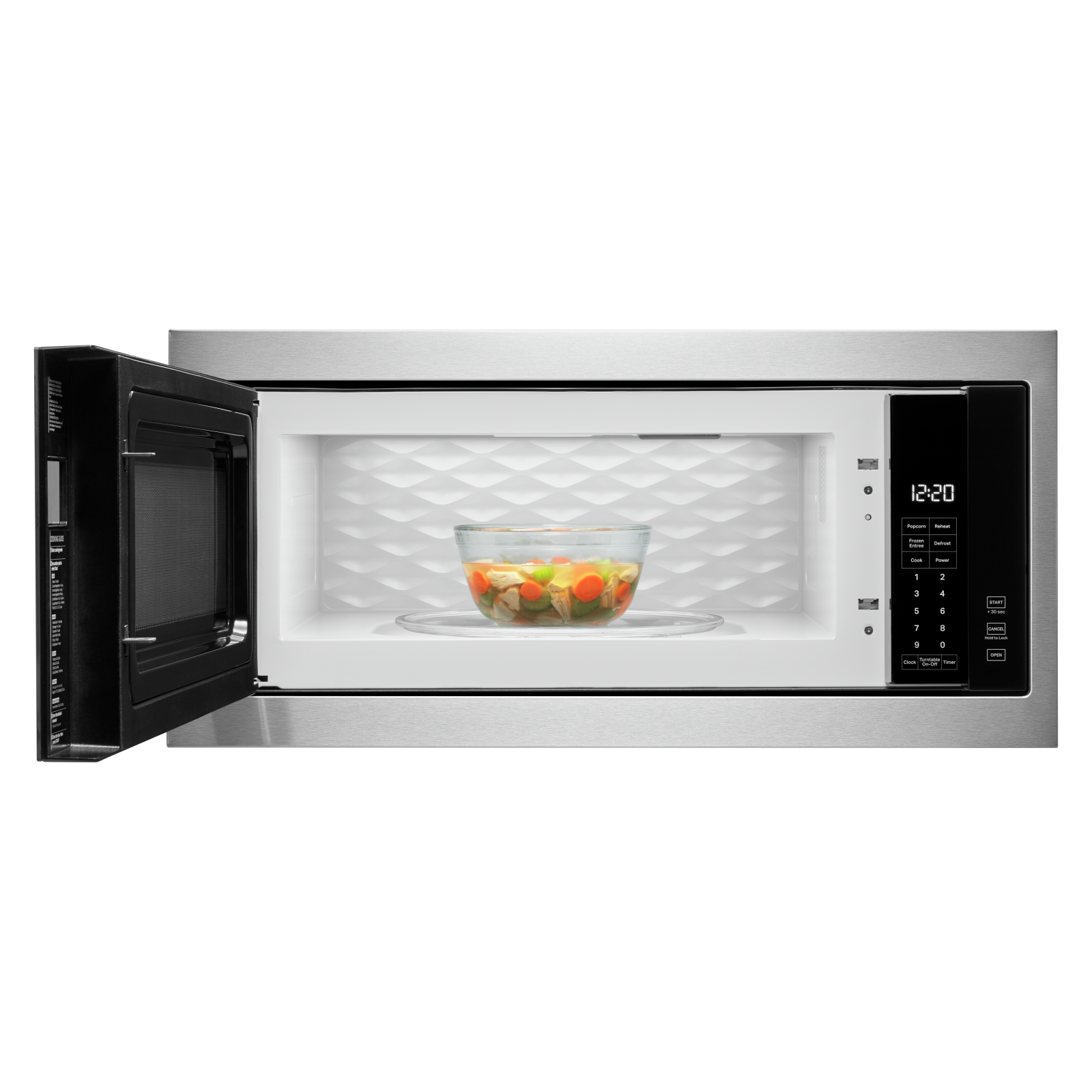 Whirlpool - 1.1 cu. Ft Built In Microwave in Stainless - YWMT50011KS