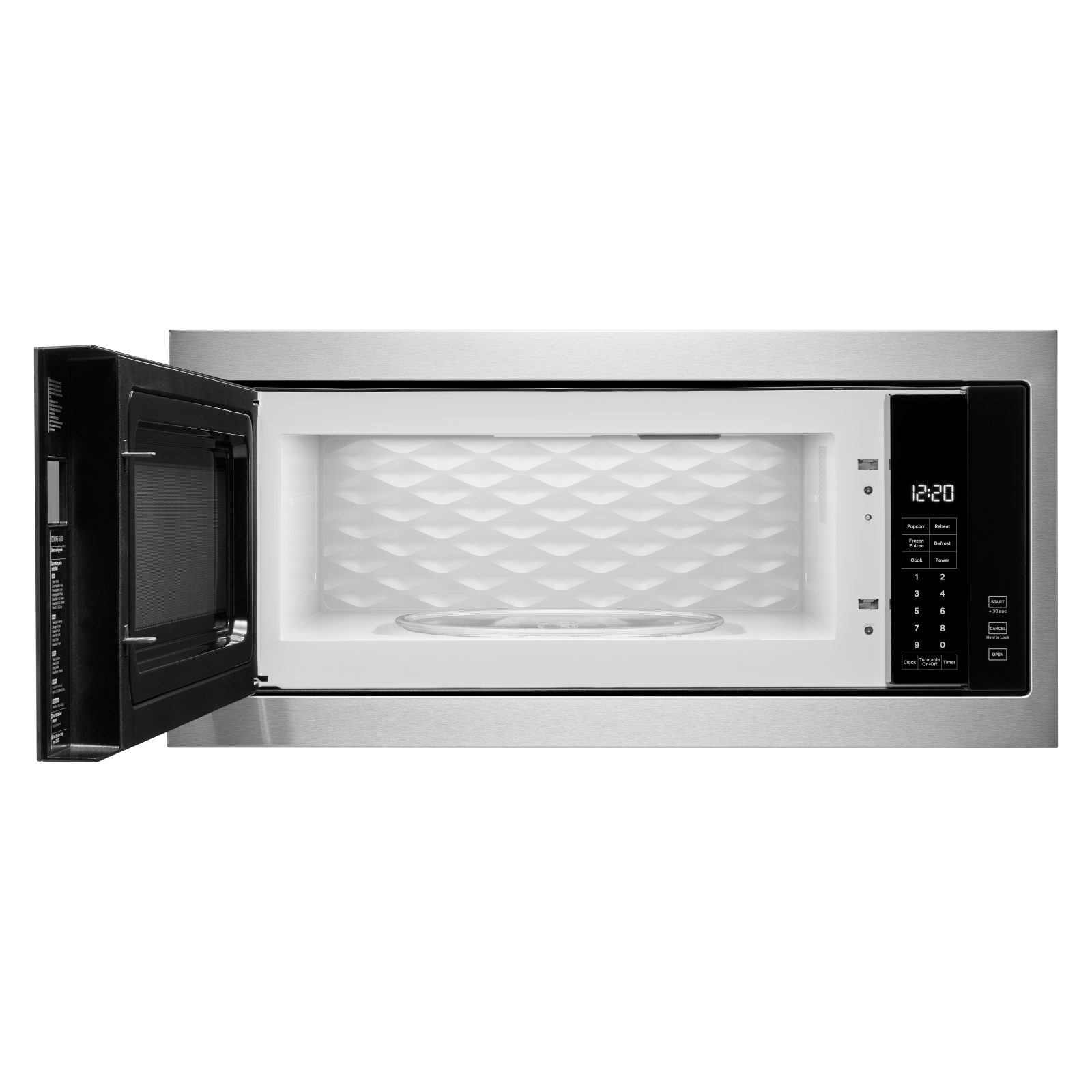 Whirlpool - 1.1 cu. Ft Built In Microwave in Stainless - YWMT50011KS