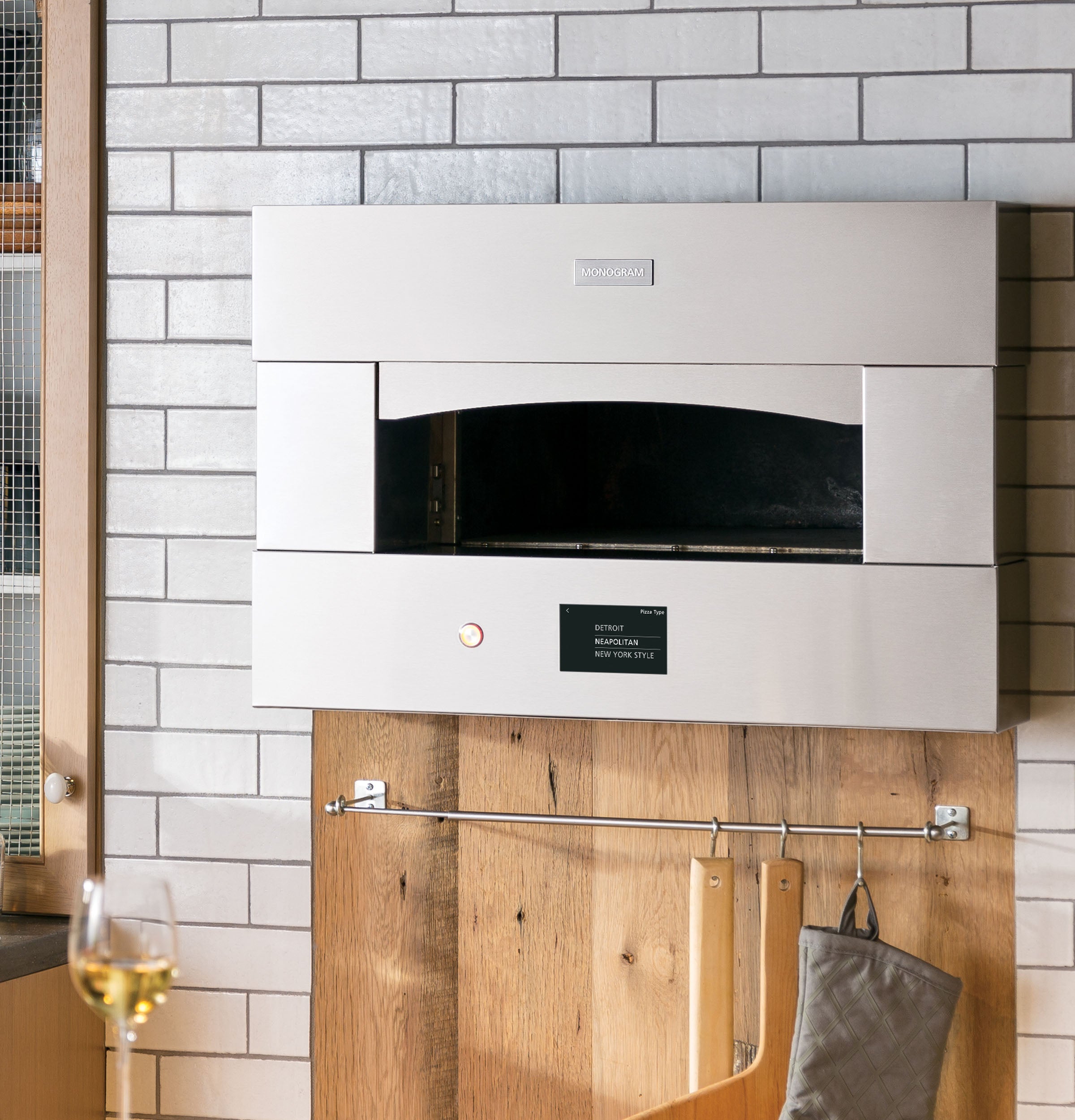 GE Monogram - 1.41 cu. ft Single Wall Oven in Stainless - ZEP30SKSS