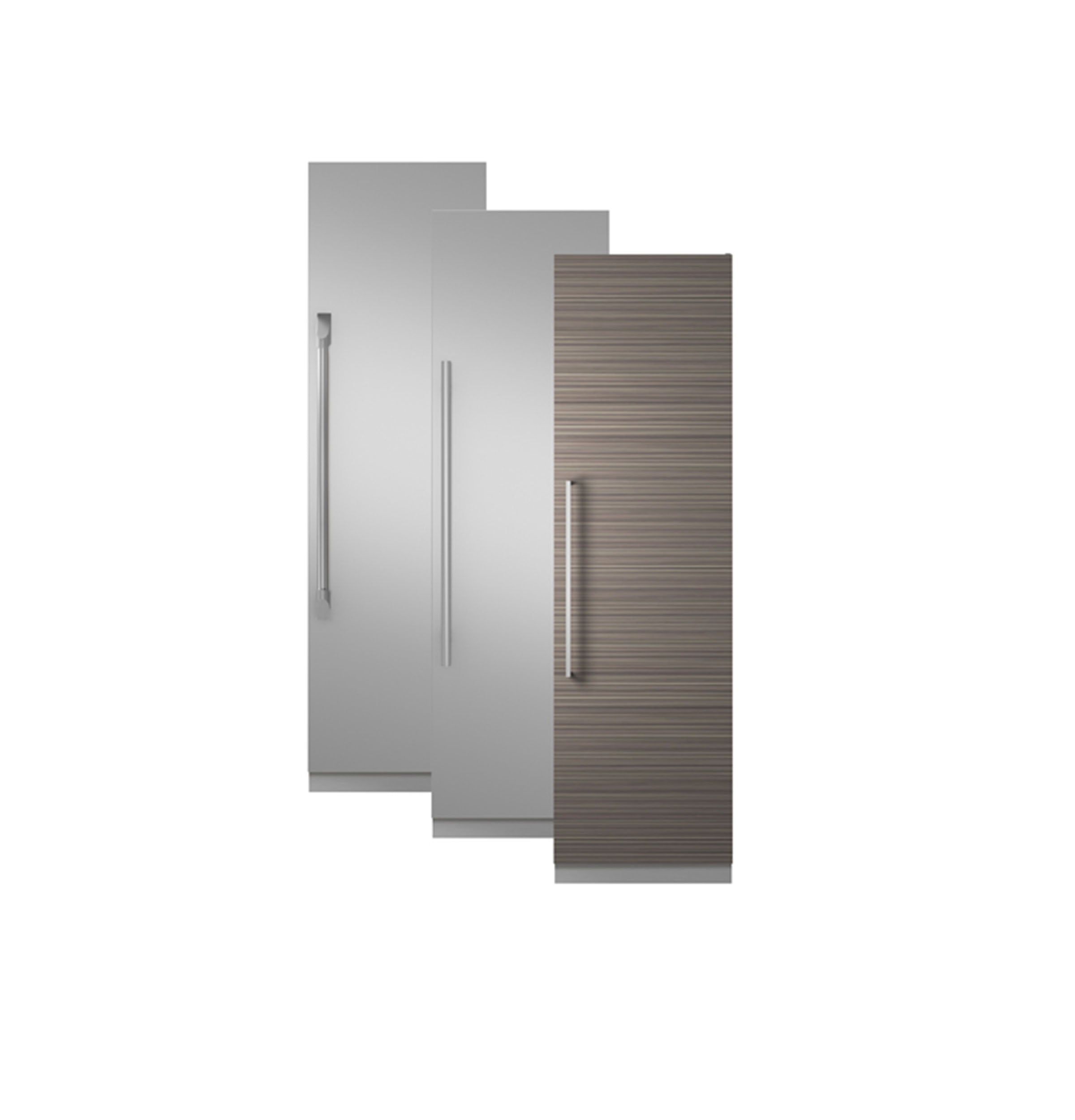 GE Monogram - 23.5 Inch 13.1 cu. ft Built In / Integrated All Fridge Refrigerator in Panel Ready - ZIR240NPKII