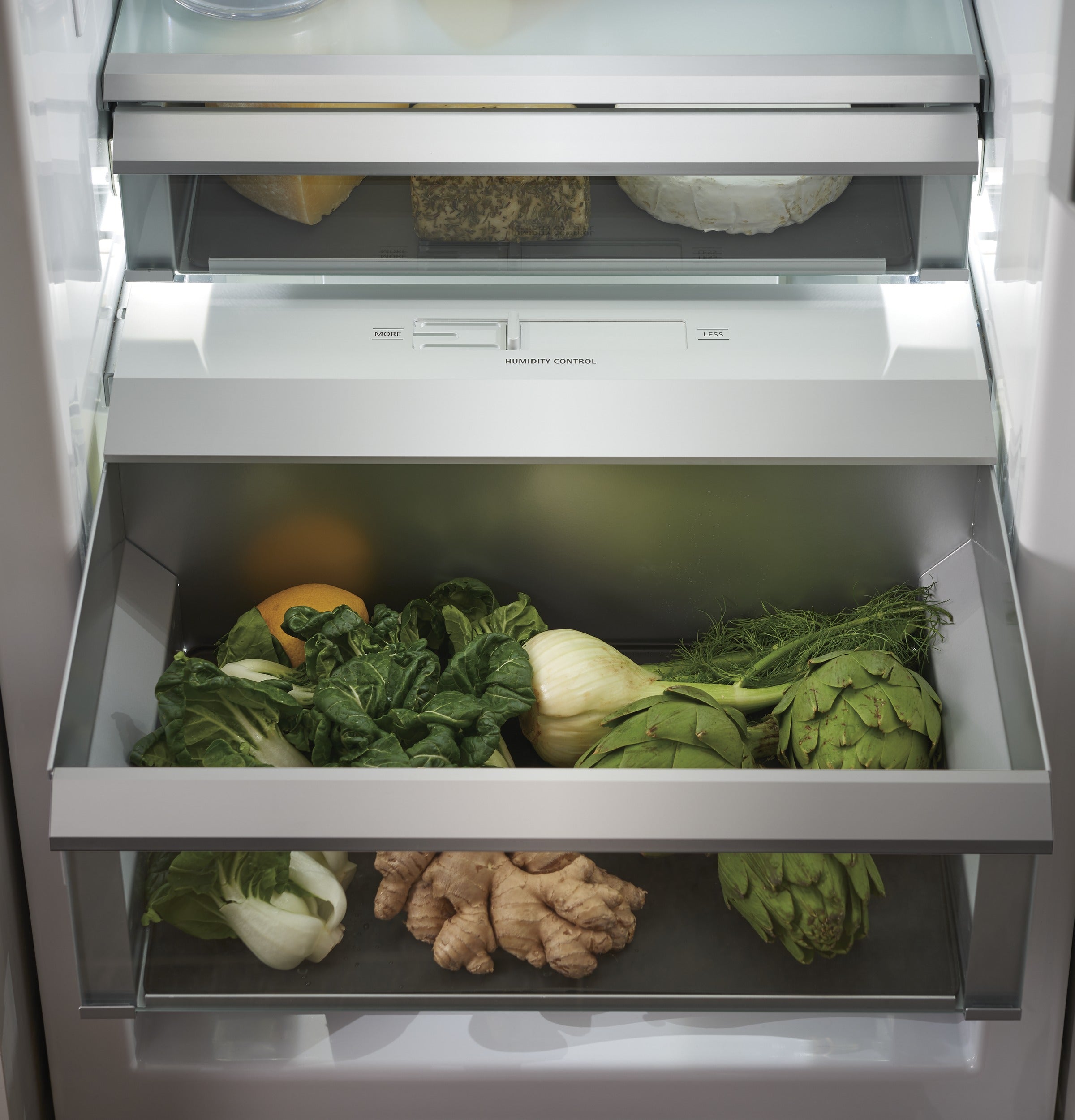 GE Monogram - 23.5 Inch 13.1 cu. ft Built In / Integrated All Fridge Refrigerator in Panel Ready - ZIR240NPKII