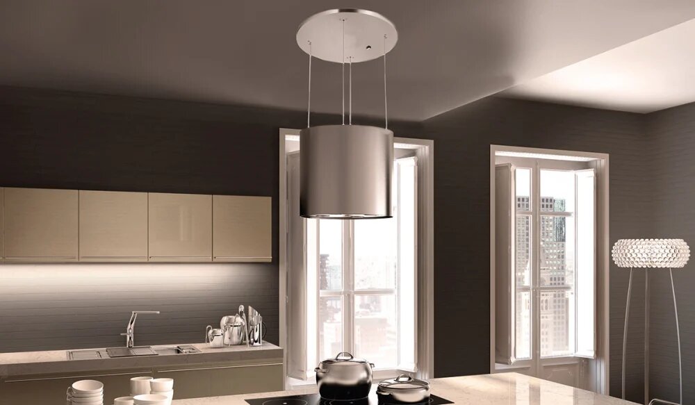 Faber - 17 Inch 400 CFM Island Range Vent in Stainless - ZOOMIS16SS400-B