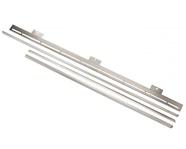 Frigidaire - Trim Kit for Front Control Gas Range in Stainless - 11NBSTGSSS