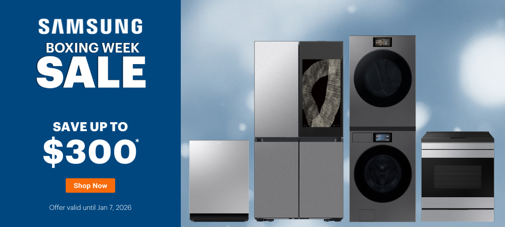 Samsung Boxing Week Sale Buy More Save More Dec 11, 2025- Jan 7, 2026