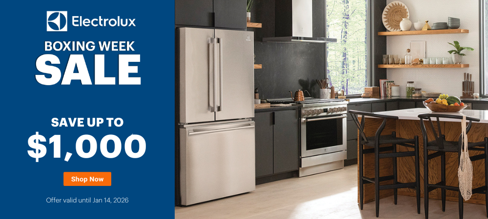 Electrolux Kitchen Boxing Week BMSM Dec 11, 2025- Jan 14, 2026