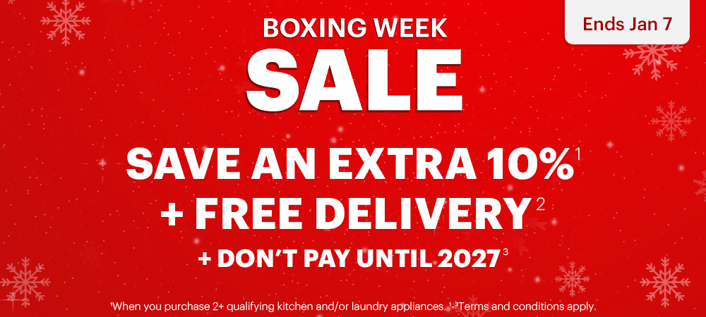 Boxing Week Sale Dec 15-Jan 7, 2026