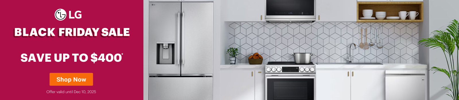 LG Black Friday Buy More Save More Nov 20-Dec 10