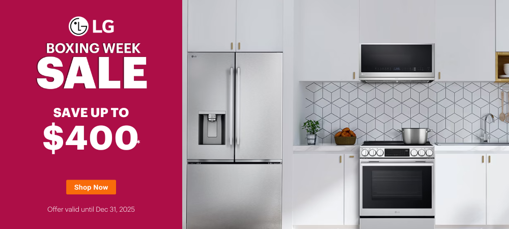 LG Boxing Week Sale Buy More Save More Dec 11- 31, 2025