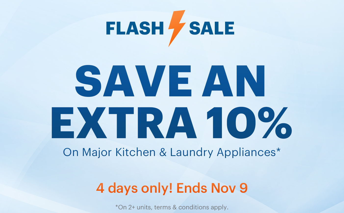 Flash Sale Nov 6 - 9, 2025