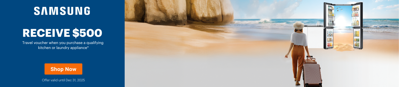 Samsung National Travel Network Voucher Promotion Nov 6 - Dec 31, 2025 