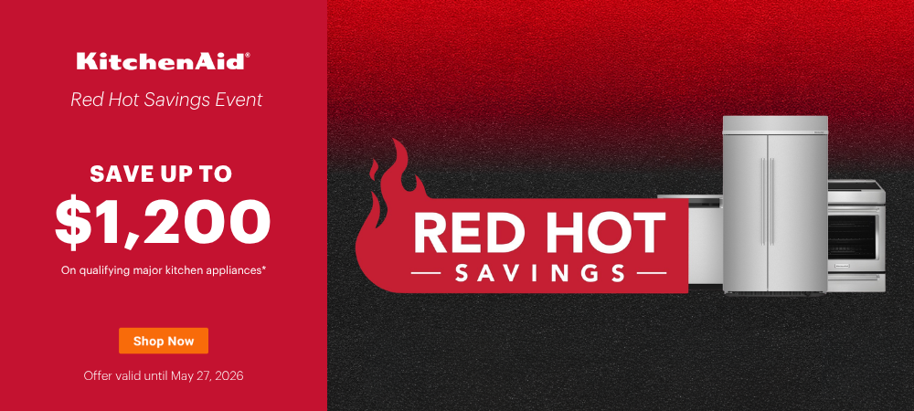 KitchenAid - Red Hot Savings Event April 2 - May 27, 2026