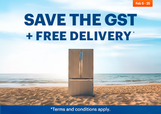 Save The GST & Free Delivery Feb 5 - 25, 2026
