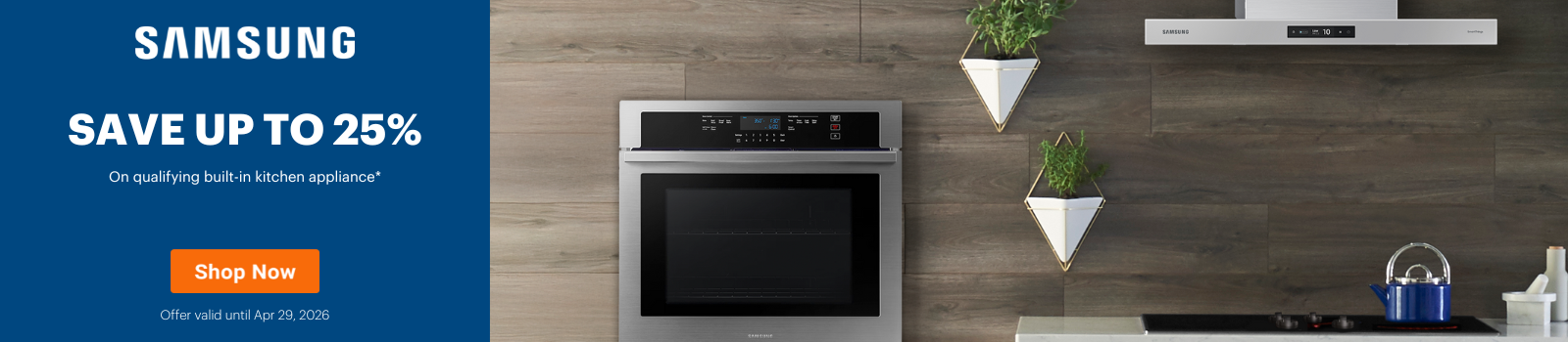 Samsung Built In BMSM Event Feb 5- Apr 29, 2026