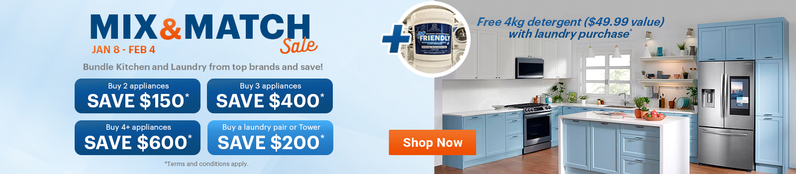 Mix & Match Sale Jan 8 - Feb 4, 2026
