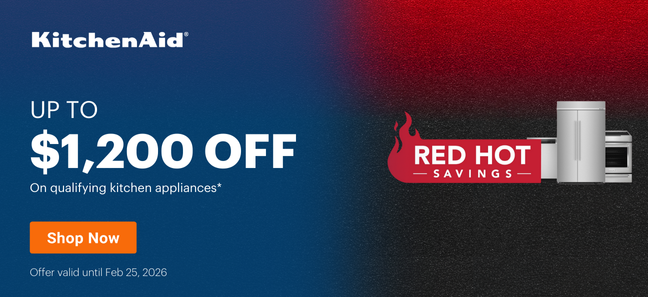 KitchenAid - Red Hot Savings Event Jan 8- Feb 25, 2026