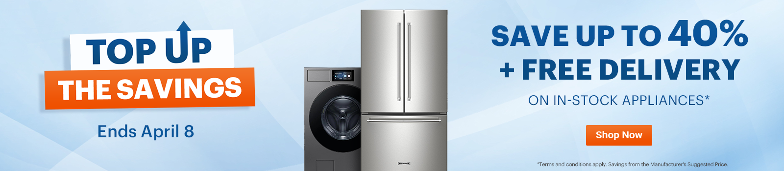 Top Up The Savings Mar 26 - Apr 8, 2026