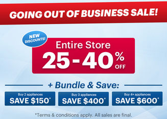 Going Out Of Business Sale May 2026