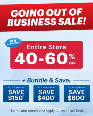 Going Out Of Business Sale May 2026