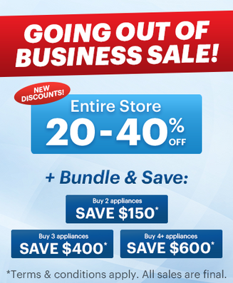 Going Out Of Business Sale May 2026
