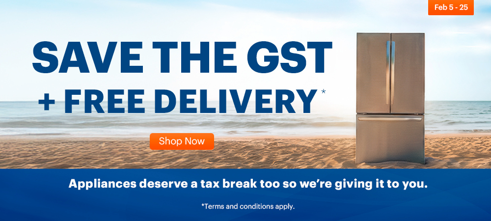 Save The GST & Free Delivery Feb 5 - 25, 2026