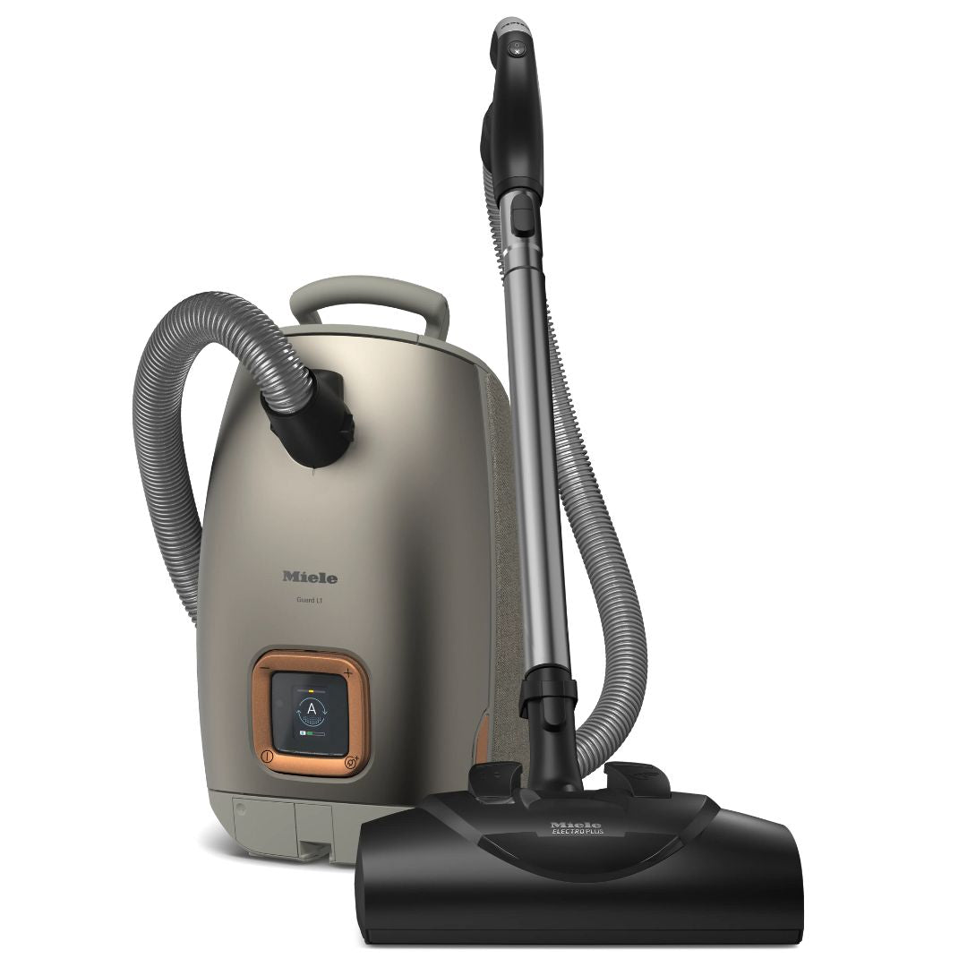 Miele - Guard L1 Electro Bagged Canister Vacuum Cleaner in Titanium Pearlfinish - 41UFE036CDN