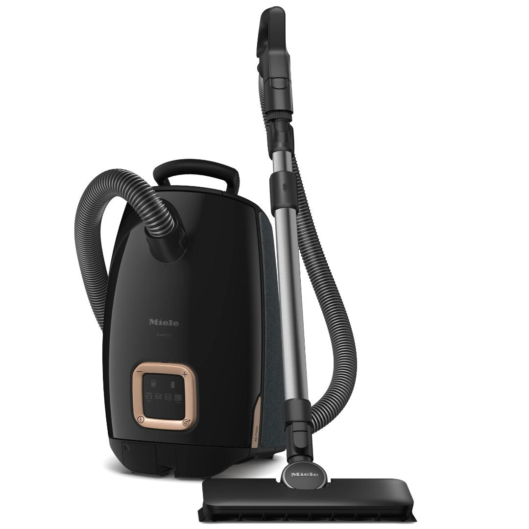 Miele - Guard L1 AllFloor Bagged Canister Vacuum Cleaner in Obsidian Black - 41USE038CDN