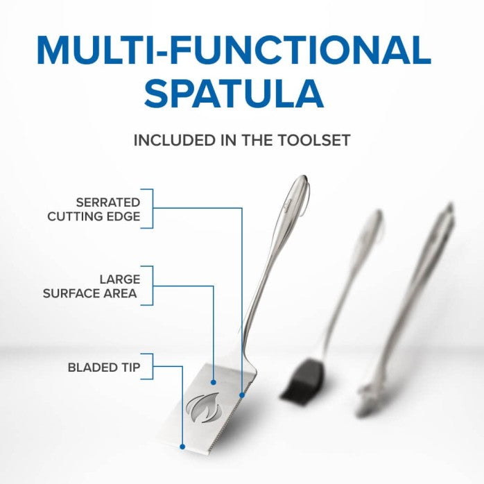 Napoloen - 3 Piece Toolset in Stainless - 70034