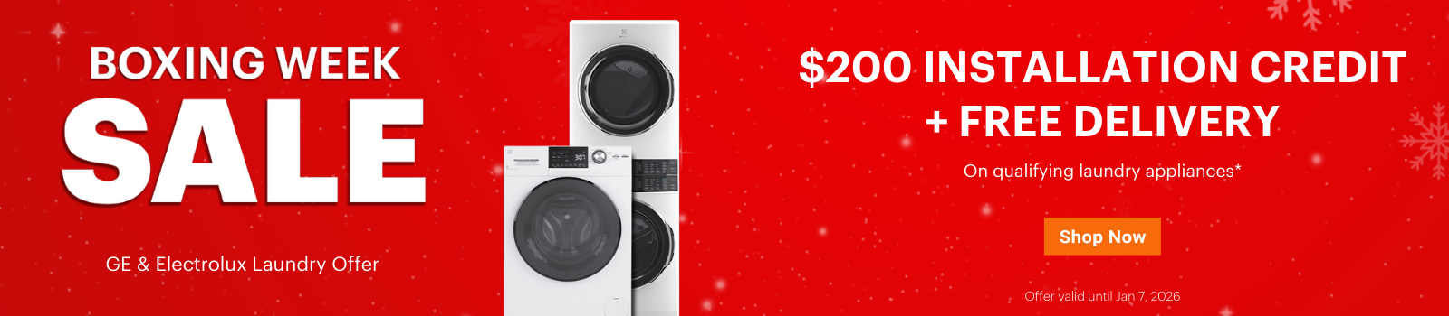 Boxing Week Laundry Offer Dec 11-Jan 7, 2026