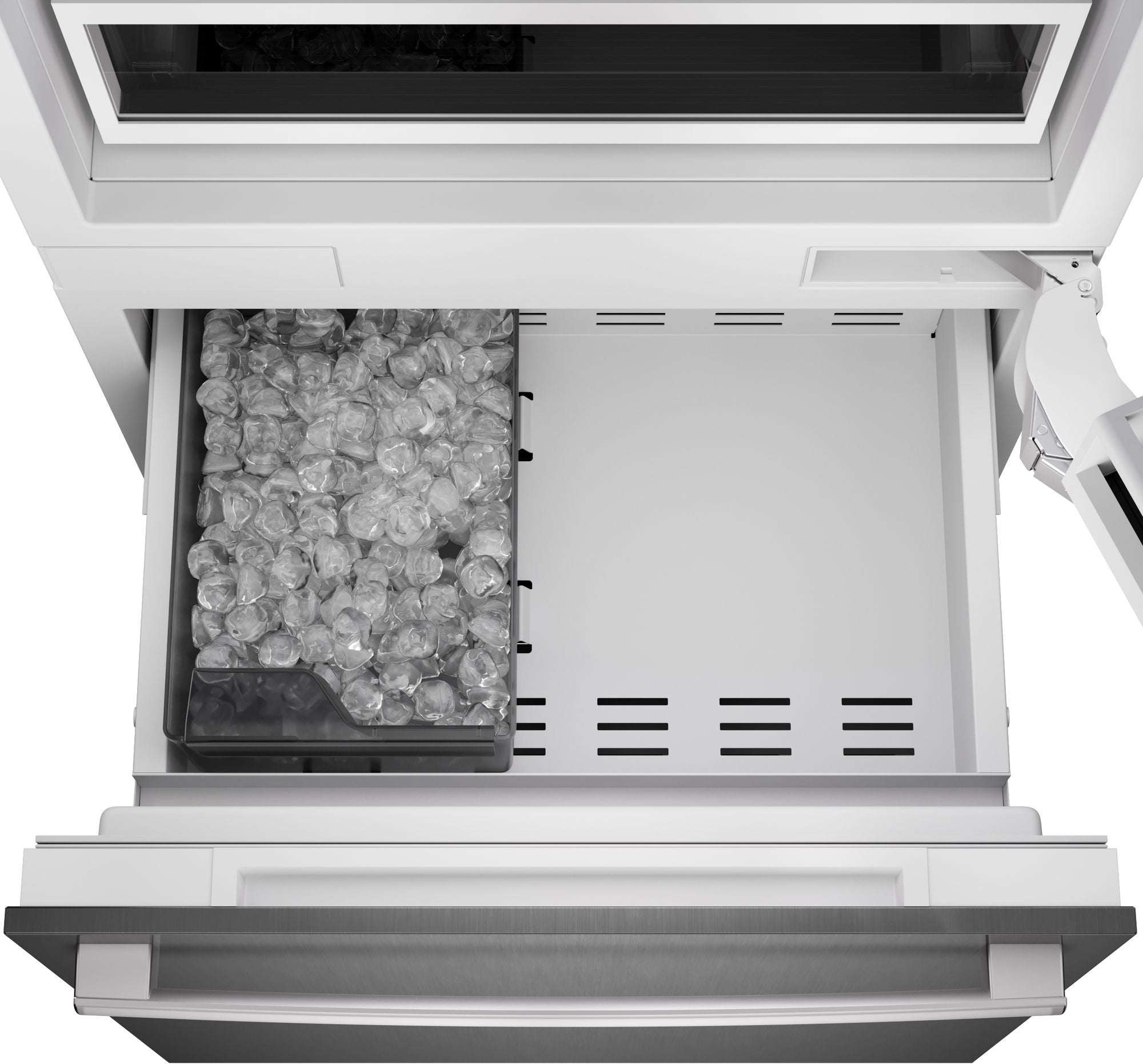 Bosch - 29.75 Inch 16.5 cu. ft Bottom Mount Refrigerator in Stainless - B30BB130SS