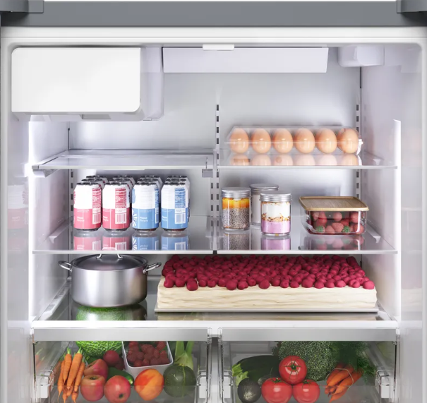 Bosch - 36 Inch 26 cu. ft French Door Refrigerator in Stainless - B36FD52SNS