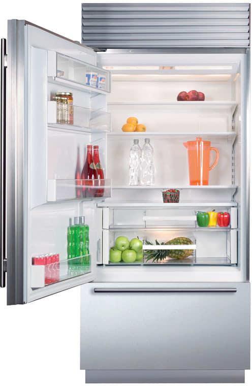 Sub-Zero - 36 Inch 21.1 cu. ft Built In / Integrated Refrigerator in Stainless - BI-36U/S/THLH