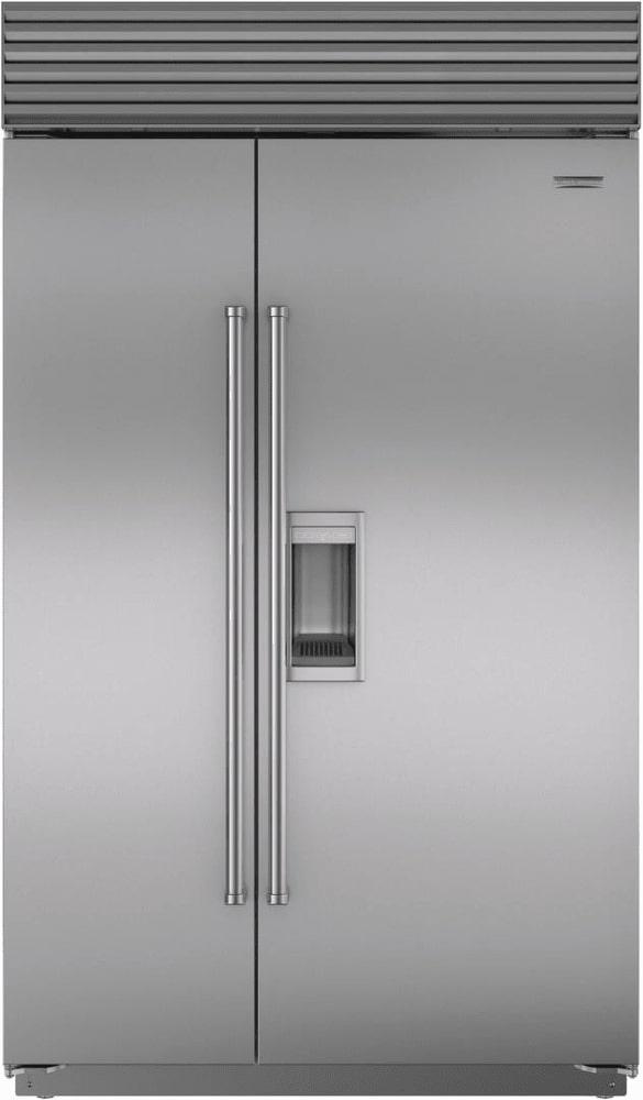 Sub-Zero - 48 Inch 28.4 cu. ft Built In / Integrated Refrigerator in Stainless - BI-48SD/S/PH