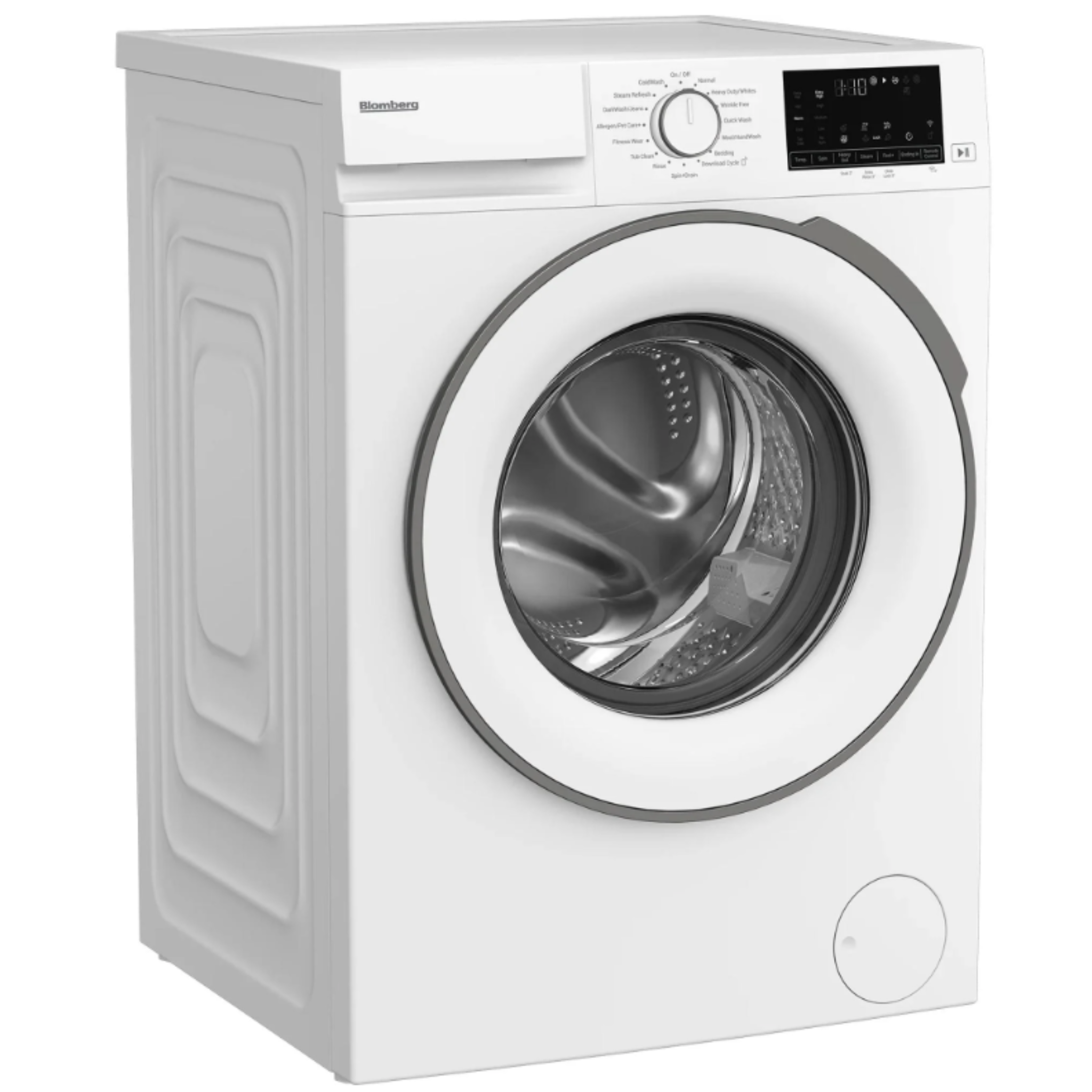 Blomberg - 2.3 cu. Ft  Front Load Washer in White - BLWM242300SWG